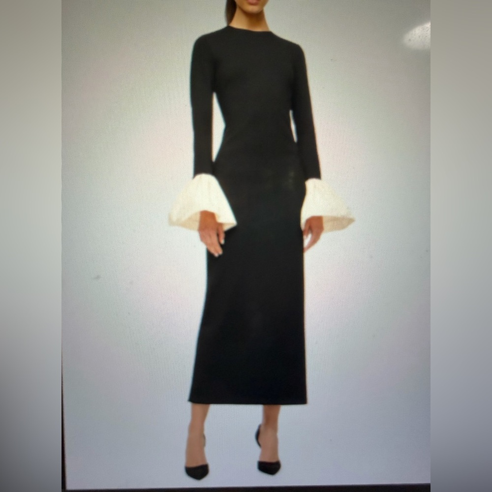Staud Hawthorne Midi Dress - Picture 6 of 8